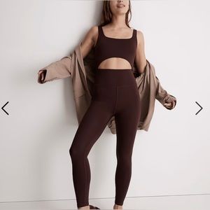 Madewell unitard with cut out